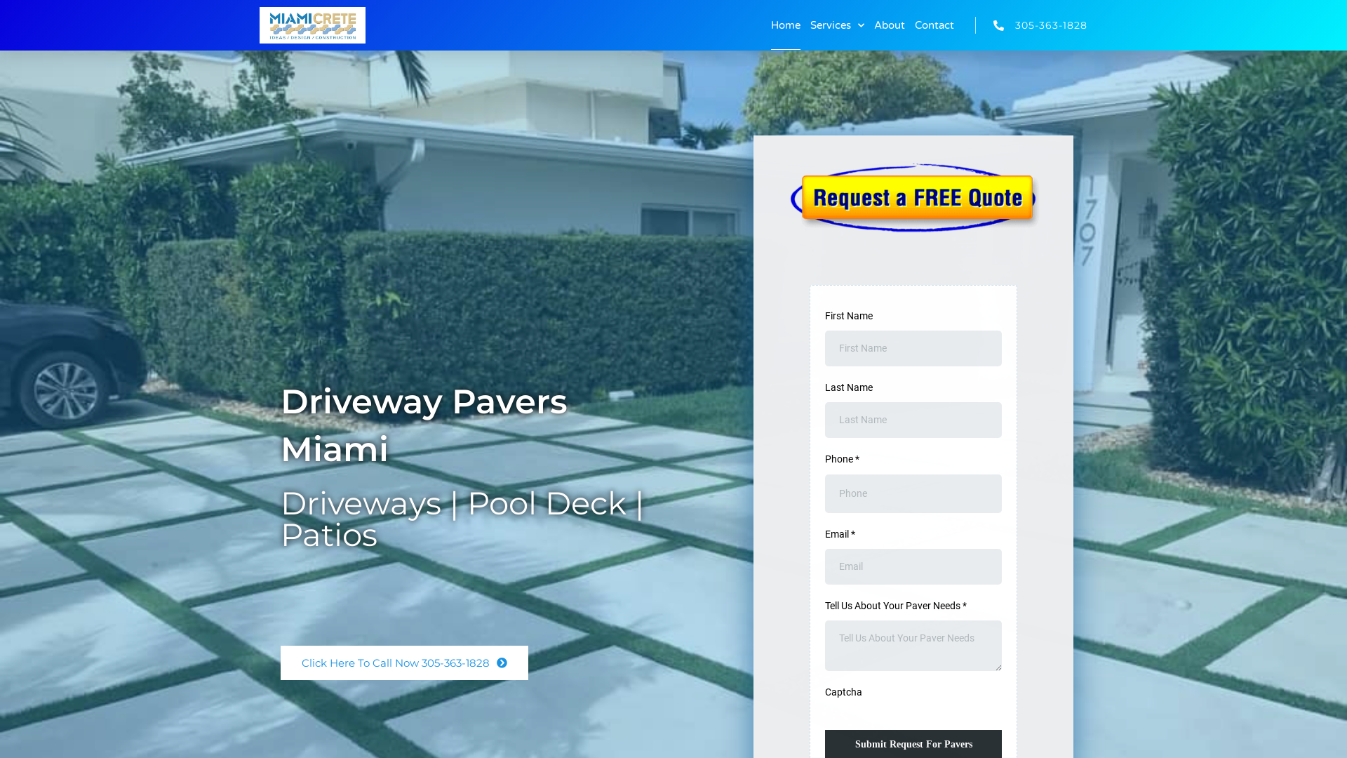 Driveway Pavers Miami