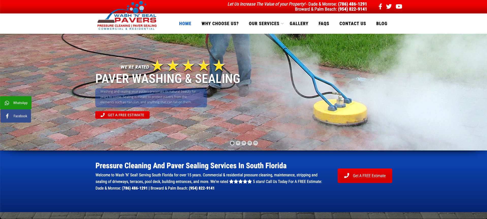 Wash n' Seal Pavers